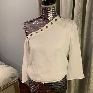 Off Shoulder 3/4 Sleeve Top